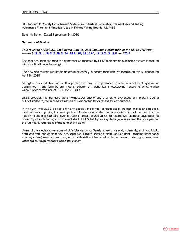 UL 746E PDF UL 746E PDF